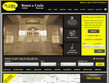 Tablet Screenshot of bowesandcocks.com